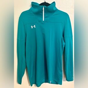 Under Armour Locker 1/4 Zip Jacket - Coastal Teal
